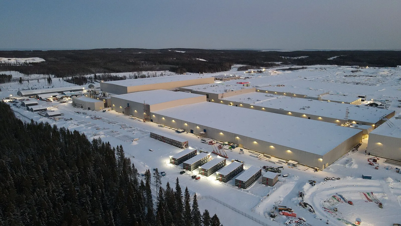 L'impianto di Northvolt in Svezia