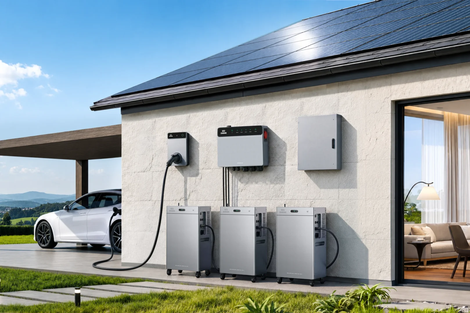 zendure solarflow mix con power hub