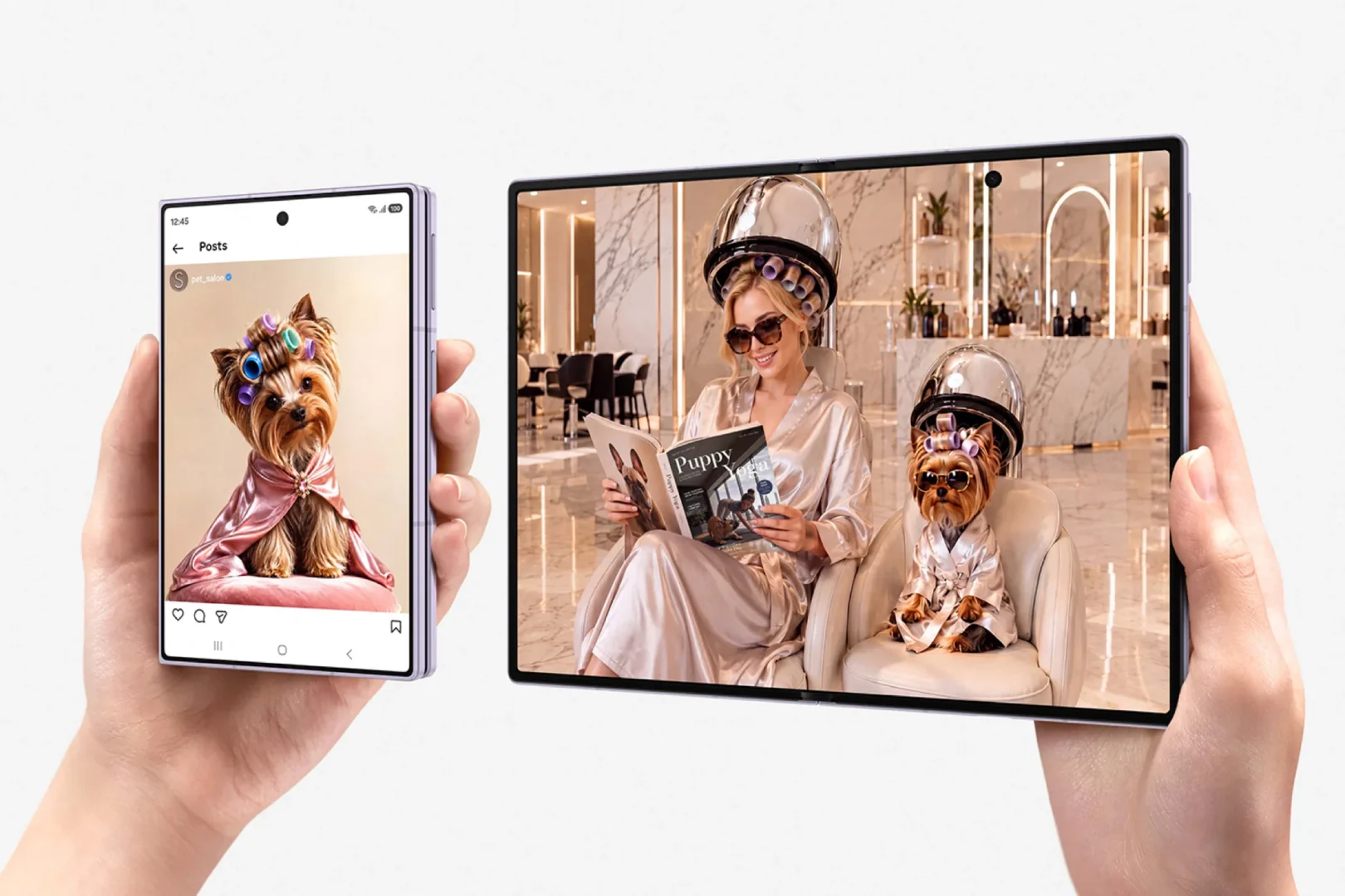 2.Samsung Galaxy Z Fold8 Content native ratio