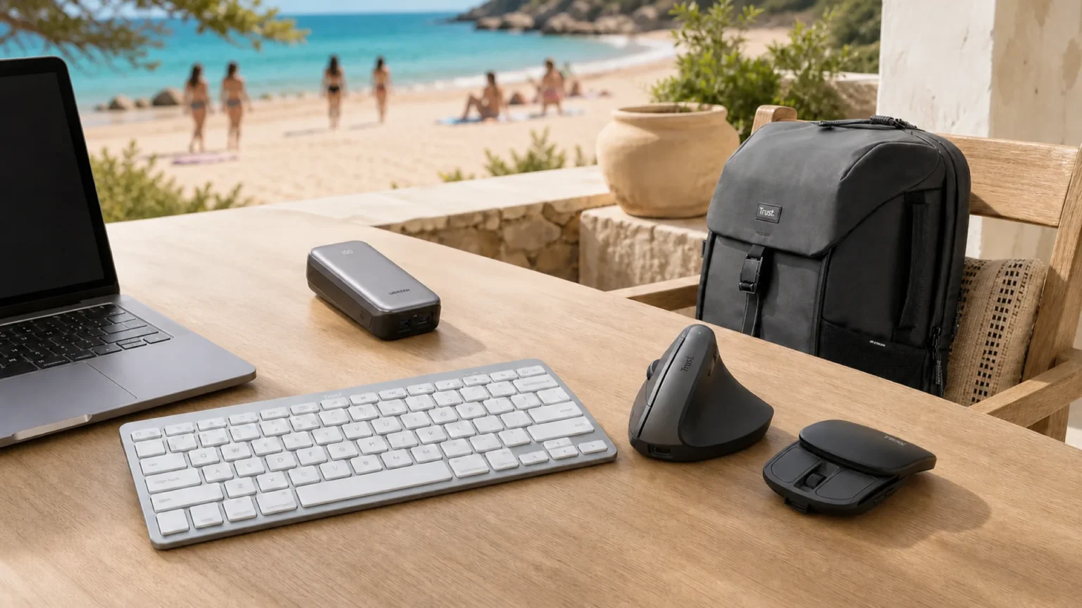 accessori per lo smartworking in vacanza