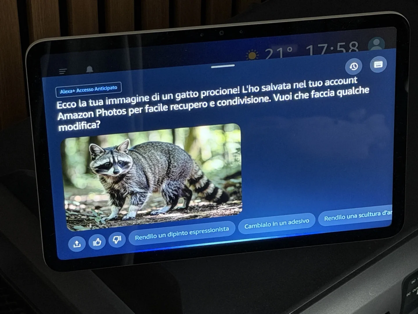 alexa+ generazione immagini con IA