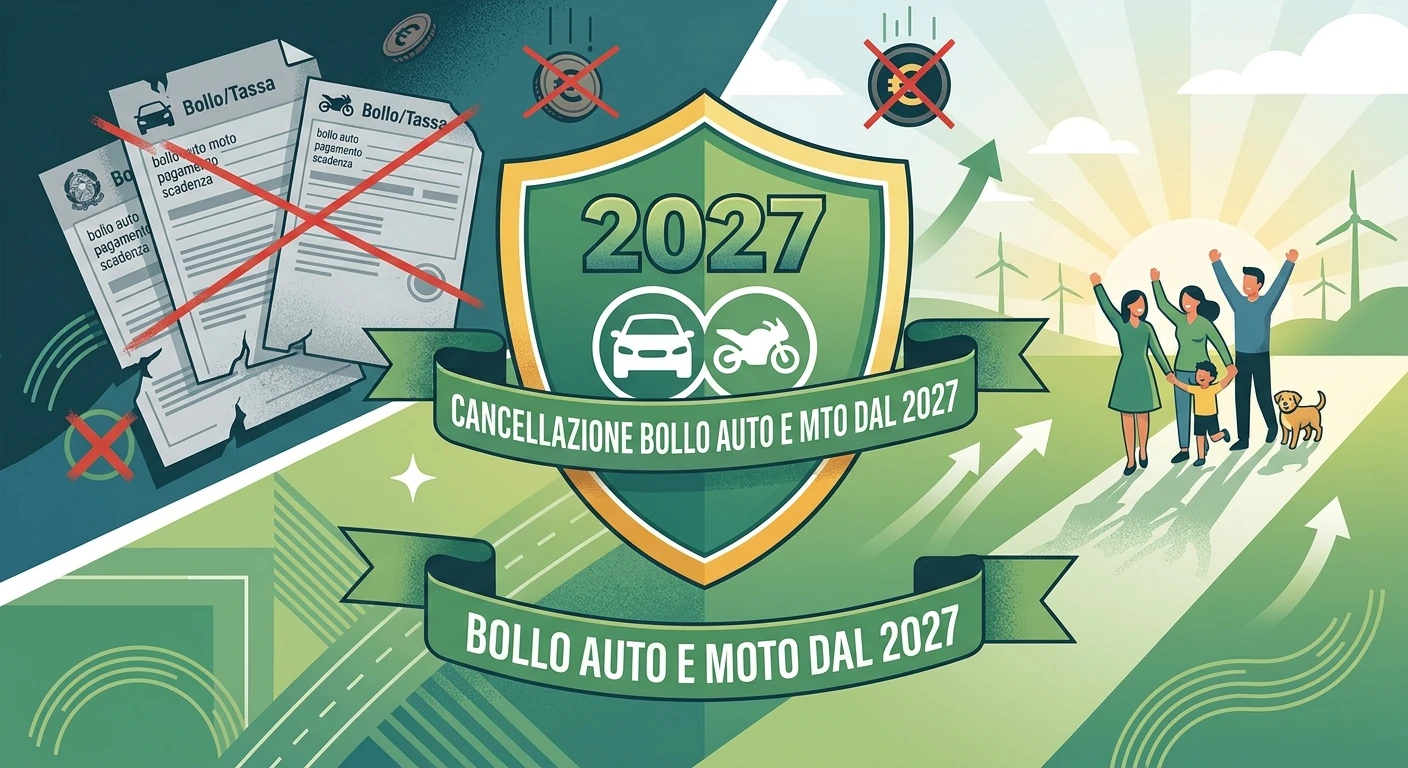 Bollo auto 2027, chi non lo pagherà: requisiti e Regioni coinvolte