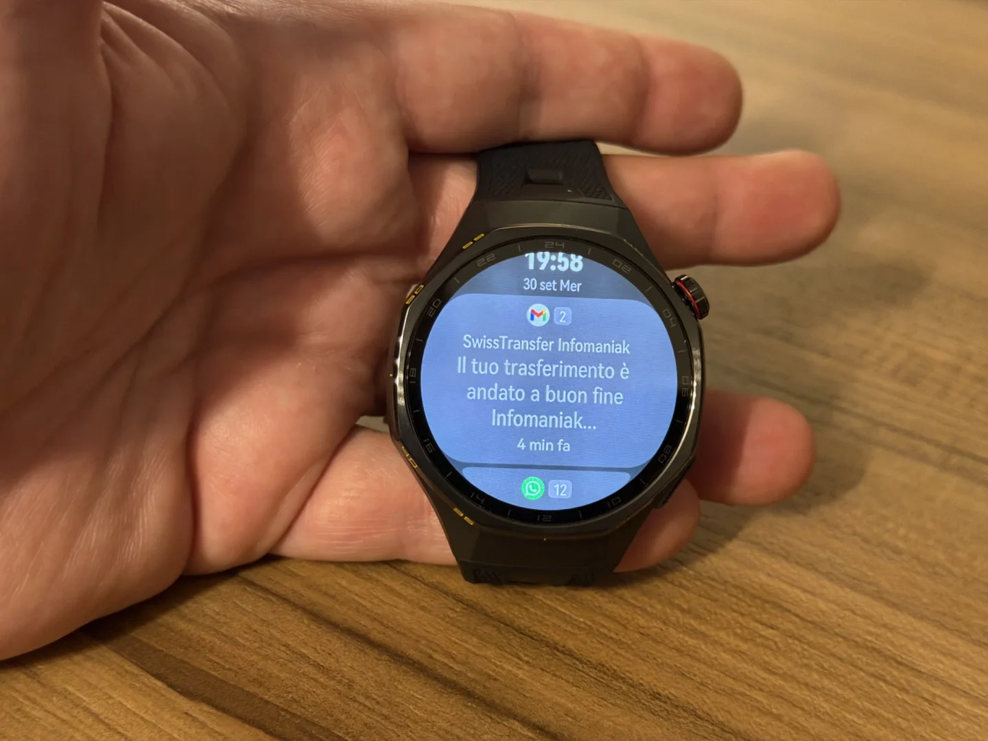 huawei watch gt7 pro notifiche email