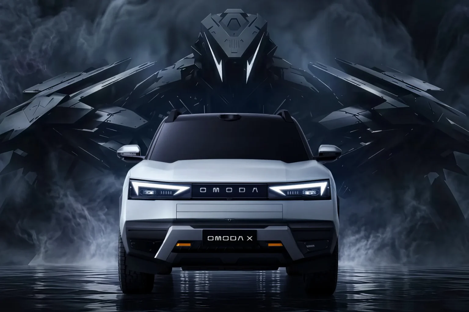 Omoda X: crossover con 20 cm da terra visione termica omoda x